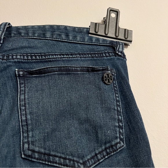 Tory Burch Marlien Leggings Blue Jeans - Picture 6 of 13